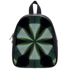 Lines Abstract Background School Bags (small) 