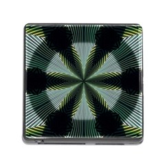 Lines Abstract Background Memory Card Reader (square) by Amaryn4rt