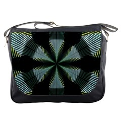 Lines Abstract Background Messenger Bags by Amaryn4rt