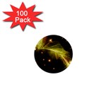 Particles Vibration Line Wave 1  Mini Magnets (100 pack)  Front