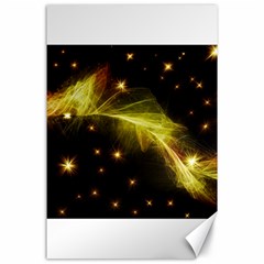 Particles Vibration Line Wave Canvas 24  X 36 