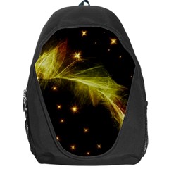 Particles Vibration Line Wave Backpack Bag by Amaryn4rt