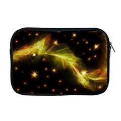 Particles Vibration Line Wave Apple Macbook Pro 17  Zipper Case by Amaryn4rt