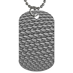 Mandelbuld 3d Metalic Dog Tag (two Sides) by Amaryn4rt