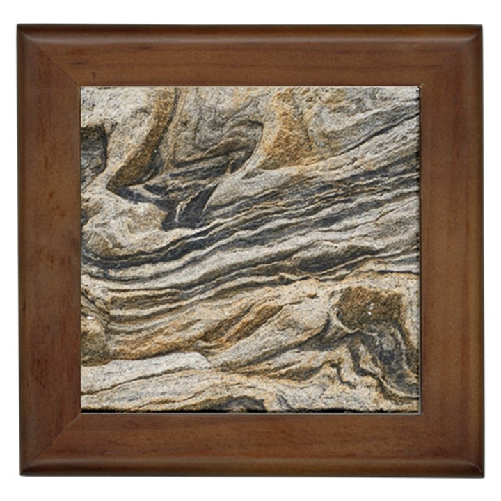 Rock Texture Background Stone Framed Tiles