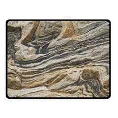 Rock Texture Background Stone Fleece Blanket (small) by Amaryn4rt