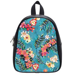 Lovely Colorful Flower Design  School Bags (small)  by GabriellaDavid