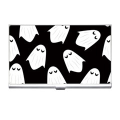 Ghost Halloween Pattern Business Card Holders