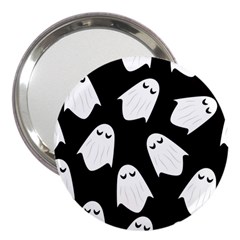 Ghost Halloween Pattern 3  Handbag Mirrors by Amaryn4rt