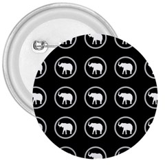 Elephant Wallpaper Pattern 3  Buttons