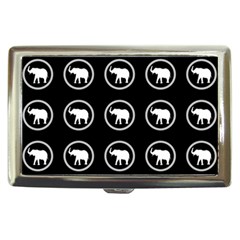 Elephant Wallpaper Pattern Cigarette Money Cases by Amaryn4rt