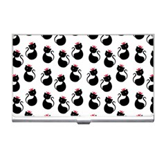 Cat Seamless Animal Pattern Business Card Holders