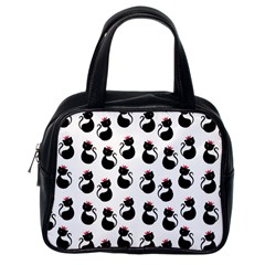 Cat Seamless Animal Pattern Classic Handbags (one Side)