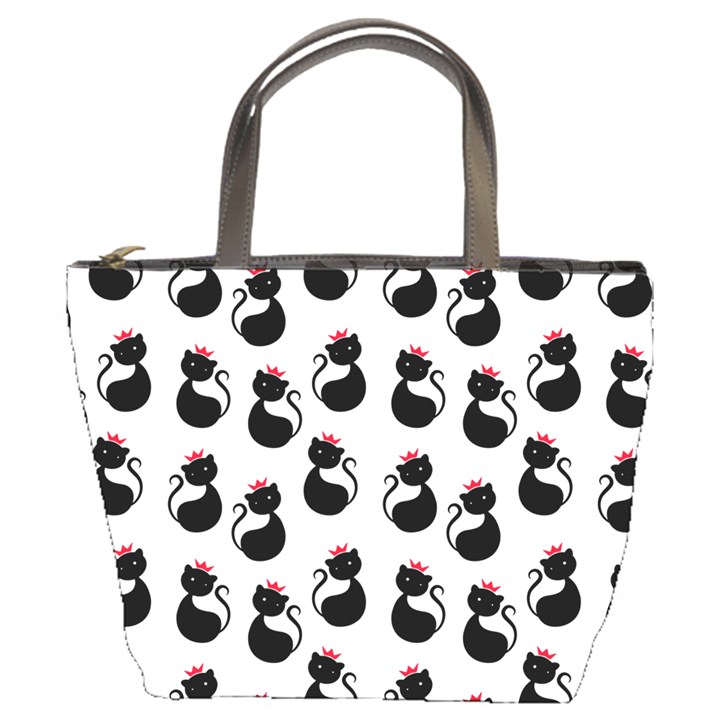 Cat Seamless Animal Pattern Bucket Bags