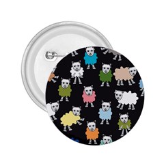 Sheep Cartoon Colorful 2 25  Buttons