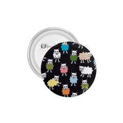 Sheep Cartoon Colorful 1 75  Buttons