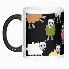 Sheep Cartoon Colorful Morph Mugs