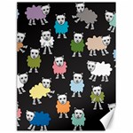 Sheep Cartoon Colorful Canvas 18  x 24   17.8 x23.08  Canvas - 1