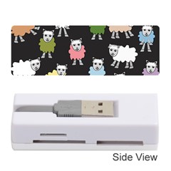 Sheep Cartoon Colorful Memory Card Reader (stick)  by Amaryn4rt