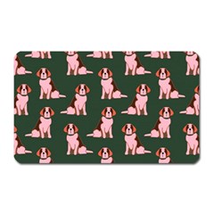 Dog Animal Pattern Magnet (rectangular)