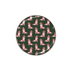 Dog Animal Pattern Hat Clip Ball Marker (4 Pack) by Amaryn4rt