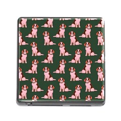 Dog Animal Pattern Memory Card Reader (square) by Amaryn4rt