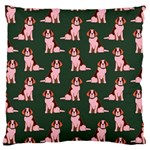 Dog Animal Pattern Standard Flano Cushion Case (One Side) Front