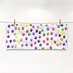 Paw Prints Background Cosmetic Storage Cases by Amaryn4rt