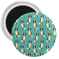 Dog Animal Pattern 3  Magnets