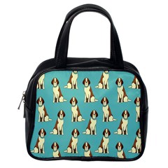 Dog Animal Pattern Classic Handbags (one Side)