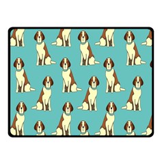 Dog Animal Pattern Fleece Blanket (small)