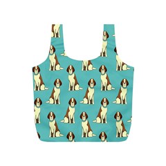 Dog Animal Pattern Full Print Recycle Bags (s) 