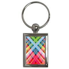 Graphics Colorful Colors Wallpaper Graphic Design Key Chains (rectangle)  by Amaryn4rt