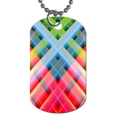 Graphics Colorful Colors Wallpaper Graphic Design Dog Tag (two Sides) by Amaryn4rt