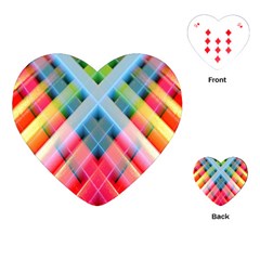 Graphics Colorful Colors Wallpaper Graphic Design Playing Cards (heart) 