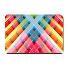 Graphics Colorful Colors Wallpaper Graphic Design Small Doormat  by Amaryn4rt