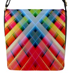 Graphics Colorful Colors Wallpaper Graphic Design Flap Messenger Bag (s) by Amaryn4rt