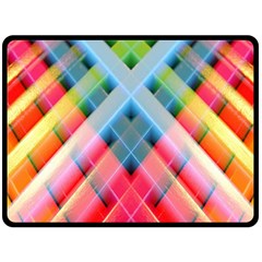 Graphics Colorful Colors Wallpaper Graphic Design Double Sided Fleece Blanket (large)  by Amaryn4rt