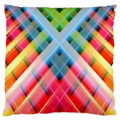 Graphics Colorful Colors Wallpaper Graphic Design Large Flano Cushion Case (one Side) by Amaryn4rt