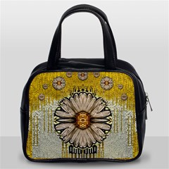 Power To The Big Flower Classic Handbags (2 Sides)