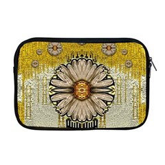 Power To The Big Flower Apple Macbook Pro 17  Zipper Case