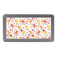 Animal Pattern Happy Birds Seamless Pattern Memory Card Reader (mini) by Amaryn4rt