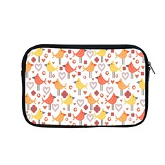 Animal Pattern Happy Birds Seamless Pattern Apple Macbook Pro 13  Zipper Case