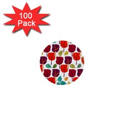 Tree Pattern Background 1  Mini Buttons (100 Pack) 