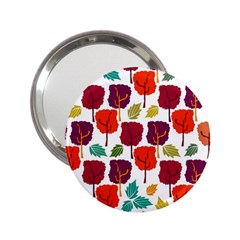 Tree Pattern Background 2 25  Handbag Mirrors