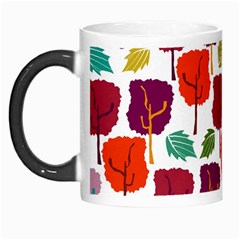 Tree Pattern Background Morph Mugs