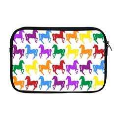 Colorful Horse Background Wallpaper Apple Macbook Pro 17  Zipper Case