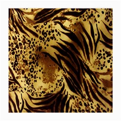 Stripes Tiger Pattern Safari Animal Print Medium Glasses Cloth (2-side) by Amaryn4rt