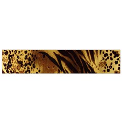 Stripes Tiger Pattern Safari Animal Print Flano Scarf (small)