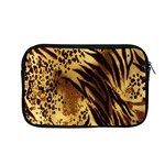 Stripes Tiger Pattern Safari Animal Print Apple MacBook Pro 13  Zipper Case Front